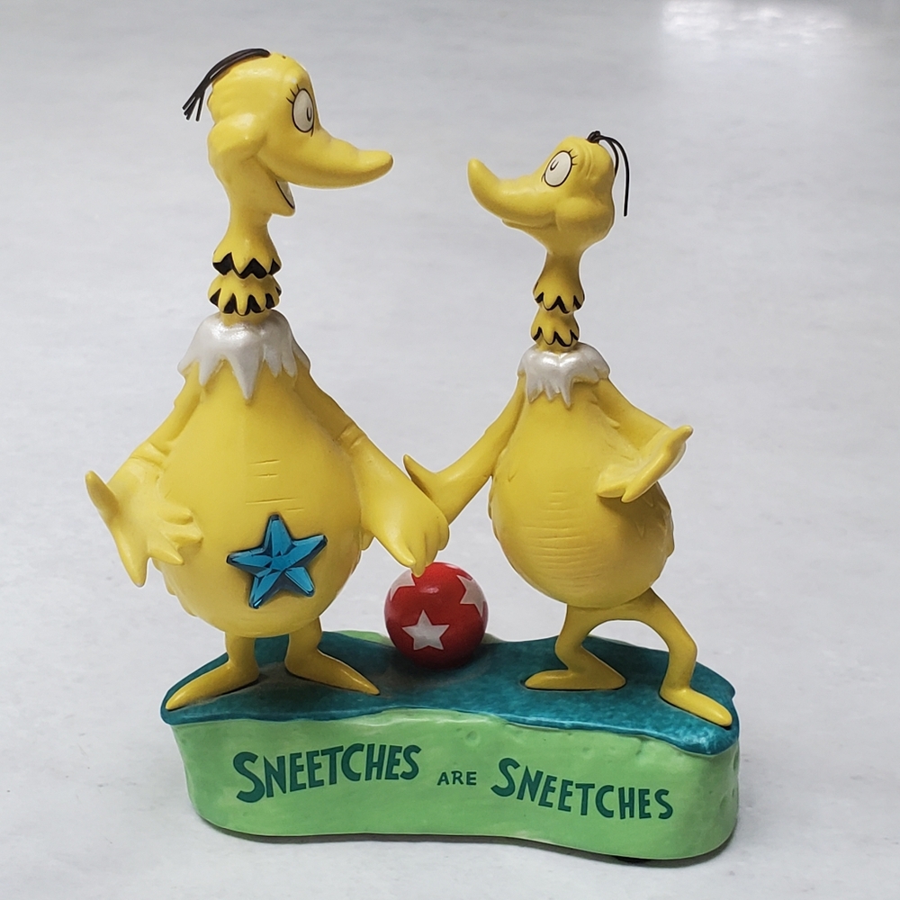 Hallmark Dr. Seuss 2000 Sneetches Porcelain Figurine Limited Edition 1E/5867